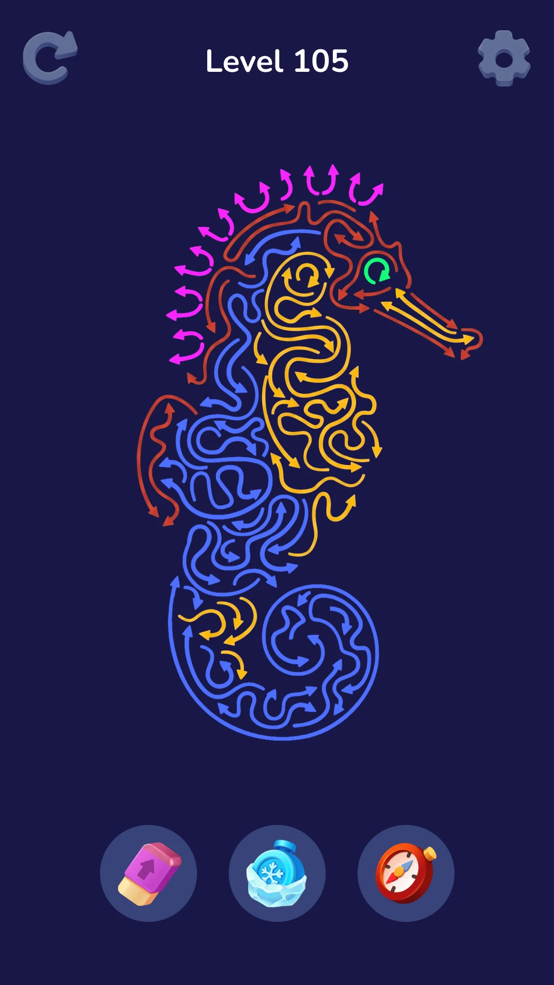 Unmaze Flow: Tap Out Puzzles screenshot